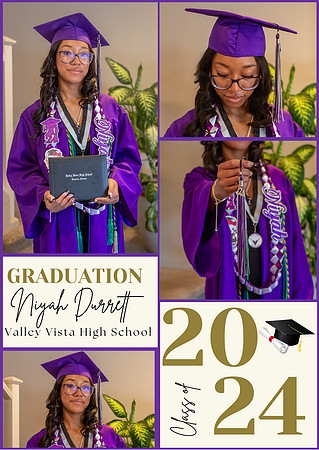 Photo Collage Graduation Card